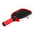 White background, miniature Agassi Pro Pickleball paddle collectors item.