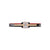 White background, image showing the bottom of a JOOLA Carbon X Table Tennis Racket.