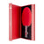 White background, JOOLA Red Carbon Pro Table Tennis Racket in a premuim case.