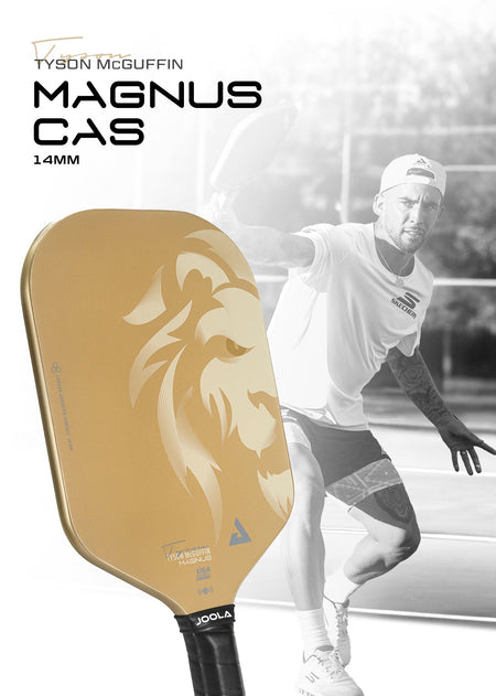 Mobile banner image of the Tyson McGuffin CAS 14mm pickleball paddle.