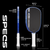 Updated Agassi Pro V 14mm pickleball paddle specs.
