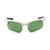 Straight on view of the JOOLA RJX Boost glasses, matte white.