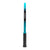 White background image, product image of the JOOLA Ben Johns 14mm Perseus 3S pickleball paddle. Black handle, black paddle face with a turquoise and black edge guard. Side of paddle shows the JOOLA logo and the edge guard colors of turquoise and black.