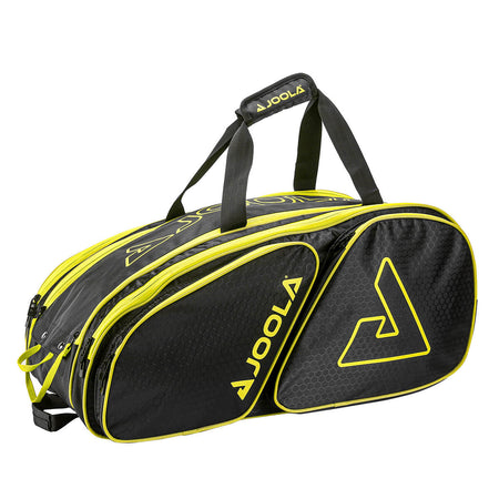 Product photo of the JOOLA Tour Elite Pickleball Duffle in Elite Black & Yellow #Elite Black/Yellow