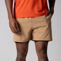 Latte-Men's Woven 2-in-1 Shorts