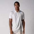 Safari Leopard - White-Men's Club Printed Polo