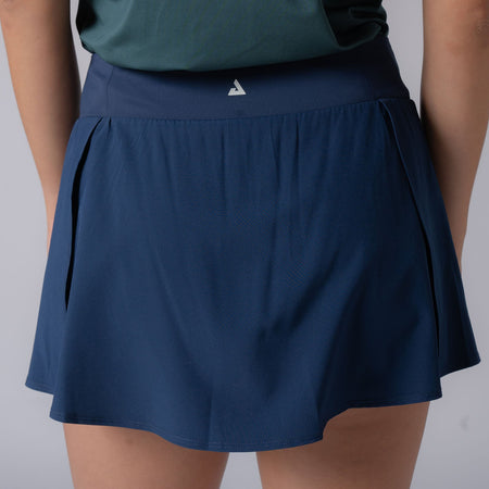 Image of the back of a JOOLA Women's Pickleball Skort, Navy.