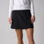 Gray background, product image of a model wearing the JOOLA Women's Pickleball Skort, black.