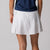 Gray background, image of the JOOLA women's pickleball skort, white.