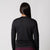 Image showing the back of a JOOLA Women's Quarter Zip Pullover, Black.