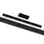 White background, image of black JOOLA Fel-Tec Pure Grip unrolled with a black JOOLA rubber band pictured.