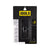 White background, Image of a two pack of JOOLA Feel-Tec replacement grip in black.