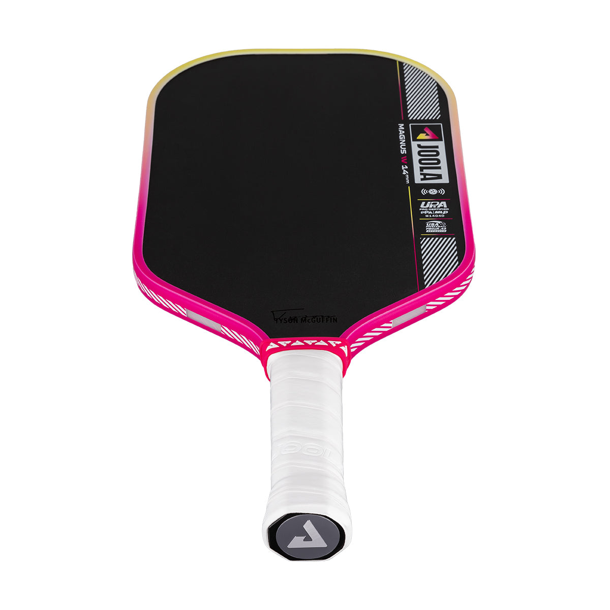 Tyson Pickleball Racket Tysons McGuffin Magnus Pro IV 14mm Pickleball Paddle - Mellow Mango ...