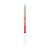 Gradient-colored JOOLA pickleball paddle edge guard with red at one end and blue at the other on a white background.