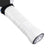 White background, close up image of the JOOLA White fel-tec pure replacement grip applied to a JOOLA pickleball paddle.
