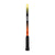 White background, image of the side of a JOOLA 3S Dual Scorpeus pickleball paddle, image shows the Yellow and Orange gradiant edge guard.