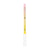 White background, view of the yellow and pink edge guard on the JOOLA Pro IV pickleball paddle.