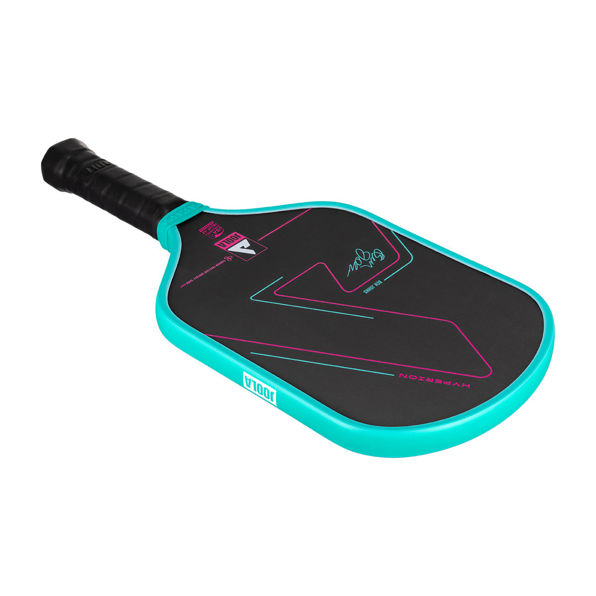 White background, angled view of the JOOLA Vice Hyperion pickleball paddle.