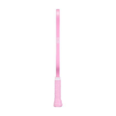 White background, product image showing a pink edge gaurd on the side of a JOOLA Essentials Pickleball Paddle.