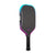 White background, image of a JOOLA Perseus 3S Dual pickleball paddle with a purple and blue dual gradiant edge guard.
