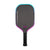 White background, image of a JOOLA Perseus 3S Dual pickleball paddle with a purple and blue dual gradiant edge guard.