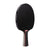 Black JOOLA table tennis racket paddle with black handle on a white background.