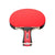 White background, JOOLA Carbon Speed Table Tennis racket with a red surface, and black and red handle.