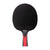 White background, JOOLA Carbon Speed Table Tennis Racket with black surface, and red and black handle.