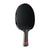 White background, JOOLA Infinity Z Carbon Table Tennis Racket with a black surface and a black, gray and red handle.