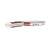 White bakground, JOOLA Infinity Z 34 table tennis racket with black surface.