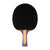 Black JOOLA table tennis racket with black handle on a white background.