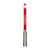White background, JOOLA Carbon  X Table Tennis Racket in black, red and white.