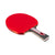White background, JOOLA Red Carbon Pro Table Tennis racket with a red, black and gray handle.