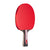 White background, JOOLA Red Carbon Pro Table Tennis racket with a red, black and gray handle.