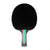 White background, JOOLA Red Carbon CTR table tennis racket with a black surface.