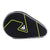 Black and yellow JOOLA table tennis paddle case with JOOLA logo on a white background.