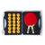 JOOLA TOUR COMPETITION Table Tennis Case Set (includes 2 PYTHON Rackets & 18 Balls)