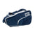 Navy blue Tour Elite sports bag with white accents and 'JOOLA' branding on a white background