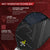 Infographic showing the next-generation technology inside the JOOLA Radius pickleball paddle. Features highlighted are the Response Honeycomb Polymer Core, Larger Hitting Area and Carbon Grip Surface.