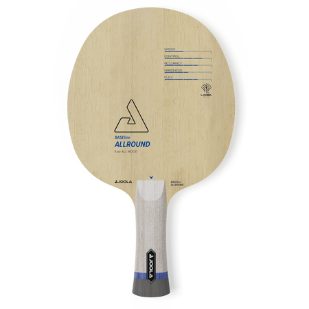 JOOLA BASEline All-Around Table tennis paddle with brand logos on a white background.