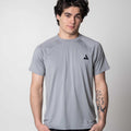 Stone Gray-Men's Court Short Sleeve