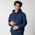 NAVY HEATHER-Unisex Fleece Hoodie