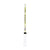 Close up of the side of the JOOLA Anna Bright Scorpeus Pro IV Pickleball Paddle. Image shows the white handle and black, white and yellow on the edge guard. 