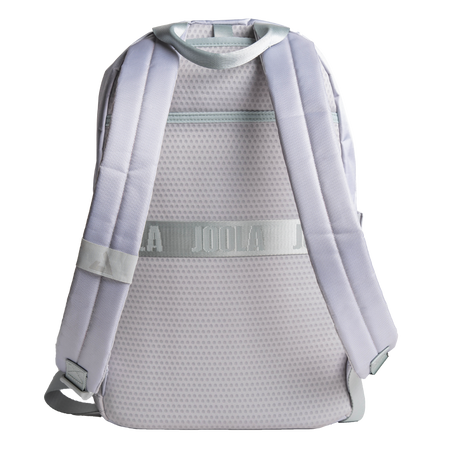 Light purple straps on a JOOLA Pickleball Everyday Backpack.
