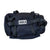 Navy blue duffel bag with 'JOOLA' logo on a white background.