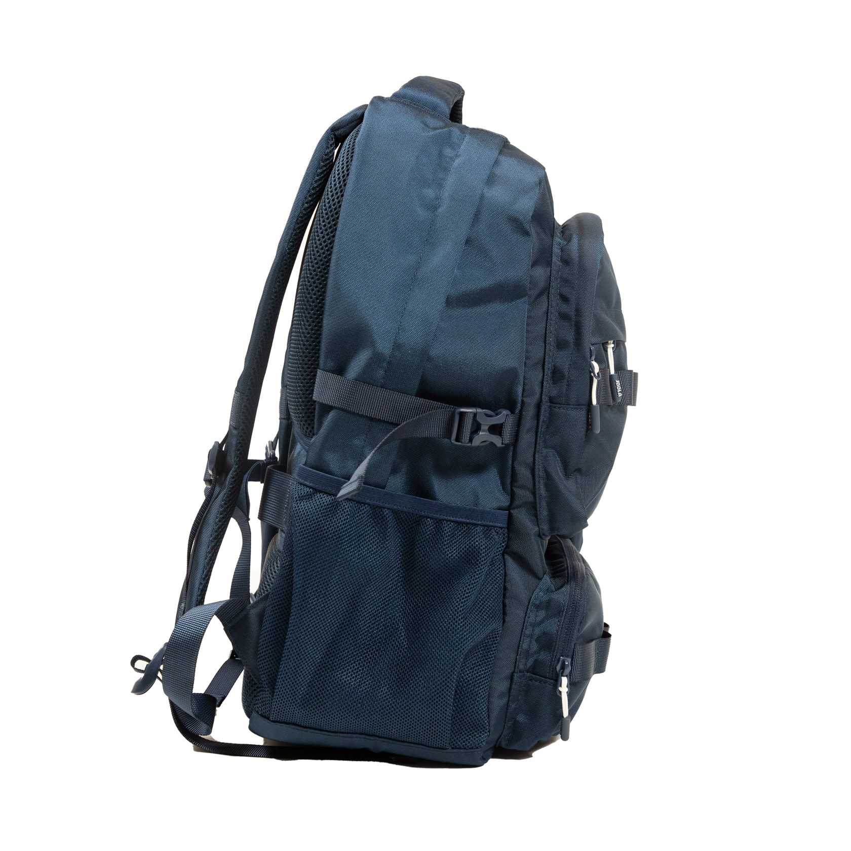 White background, side profile image of the JOOLA Utility backpack.