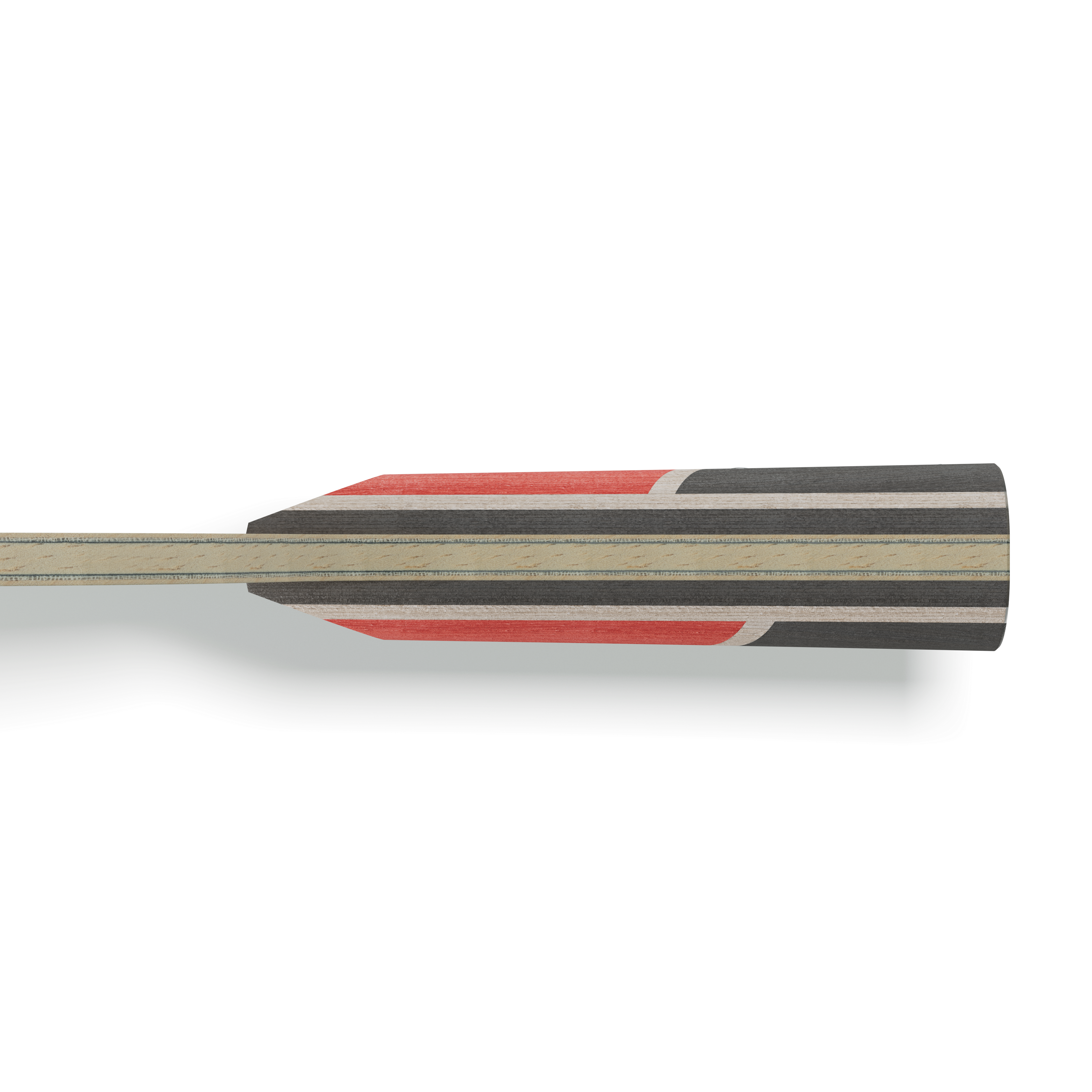 Close up of the handle on a JOOLA Pro Line One table tennis blade.