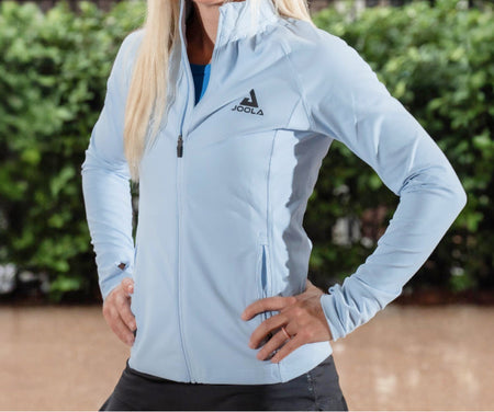 Product image a JOOLA pro modeling a JOOLA Womens Jacket.