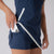 Close up image of the hidden under shorty of the Women's JOOLA Court Dress, Navy.